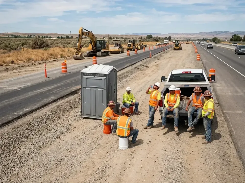 highway-road-construction-crew-007 — frequently asked questions, Porta Potty and Restroom Rentals in Berkeley Lake, GA